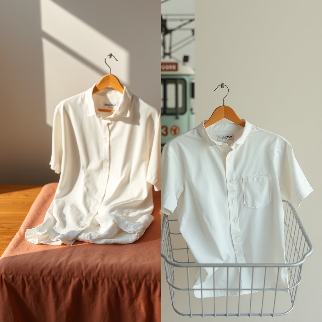 Antes/Depois: Fotos de Roupa Engomada Que Aumentam o Teu Negócio em Lisboa