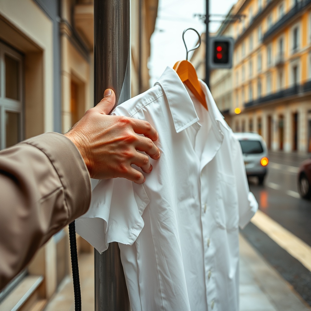 Ironing Service in Lisbon: Why Rain and Your Shirt Don't Get Along