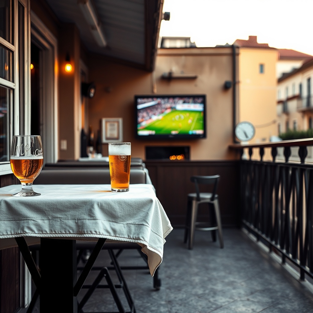 Portugal vs Espanha: O Segredo do Bar no Bairro Alto? Toalhas Engomadas